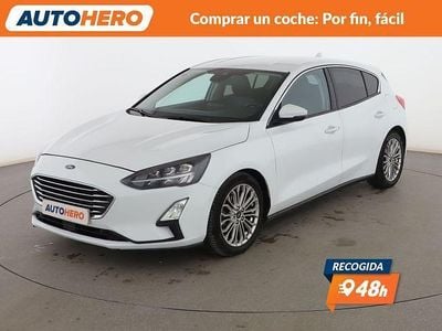 Blanco Usado 2019 Ford Focus Titanium Berlina | 14.899 € (Buen precio)