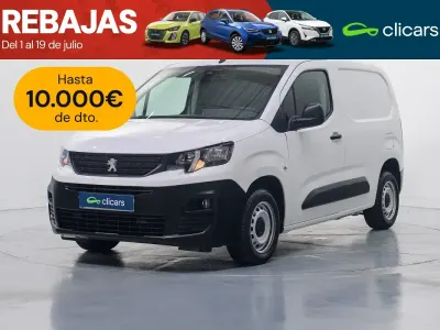 Usado Peugeot Partner Premium 100 CV (73 kW) 2022 Blanco Monovolumen