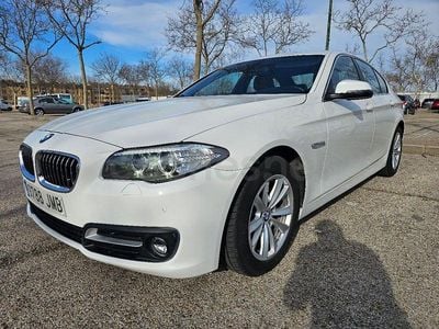 Usado BMW 520 Luxury Line 190 CV (139 kW) 2016 Blanco Berlina