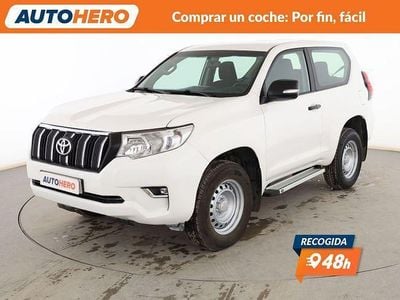 Usado Toyota Land Cruiser 177 CV (130 kW) 2019 Blanco Utilitario