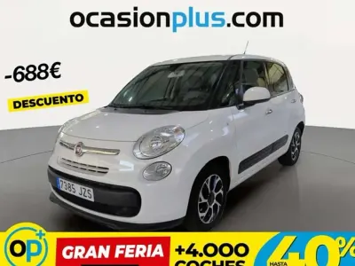 Usado Fiat 500L Pop Star 95 CV (69 kW) 2017 Blanco Monovolumen