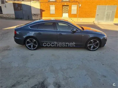 Usado Audi A5 Sportback S-Line 245 CV (180 kW) 2012 Gris / plata Utilitario