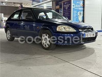 Usado Honda Civic S 90 CV (66 kW) 2000 Azul Berlina