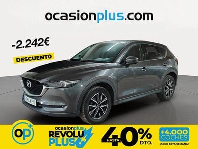 Usado Mazda CX-5 160 CV (117 kW) 2017 Gris SUV
