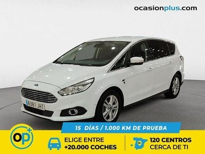 Usado Ford S-MAX Titanium 150 CV (110 kW) 2015 Blanco Monovolumen