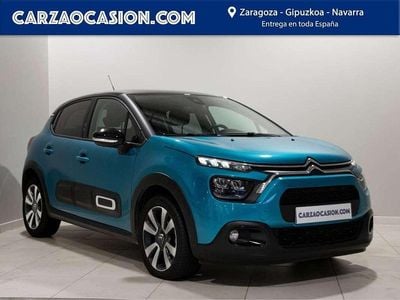 Usado Citroën C3 Shine 99 CV (72 kW) 2023 Azul Utilitario