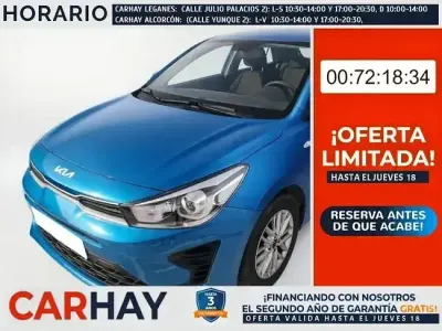 Usado Kia Rio 101 CV (74 kW) 2021 Azul SUV