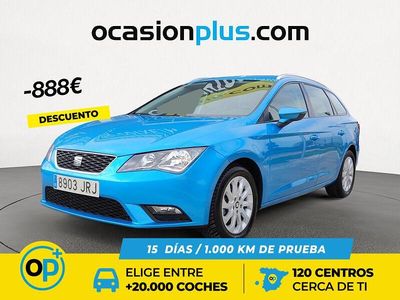 Azul Usado 2016 Seat Leon Style Familiar | 11.990 € (Precio justo)