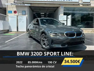 Usado BMW 320e Comfort Edition 190 CV (139 kW) 2022 Gris / plata Berlina