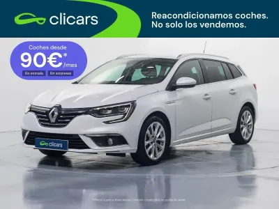 Usado Renault Mégane GrandTour Zen 140 CV (102 kW) 2019 Blanco Familiar