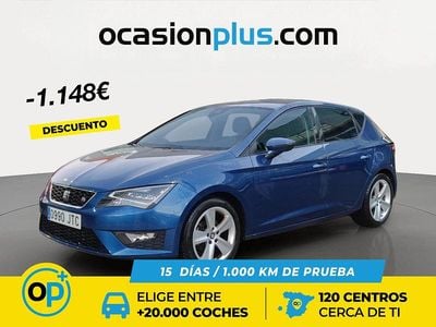 Azul Usado 2016 Seat Leon FR Utilitario | 14.352 € (Precio justo)