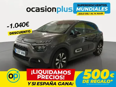 Usado Citroën C3 PureTech 83 CV (61 kW) 2024 Gris Berlina