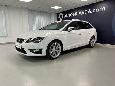Blanco nevada (metalizado) Usado 2016 Seat Leon ST FR Familiar | 18.400 € (Caro)