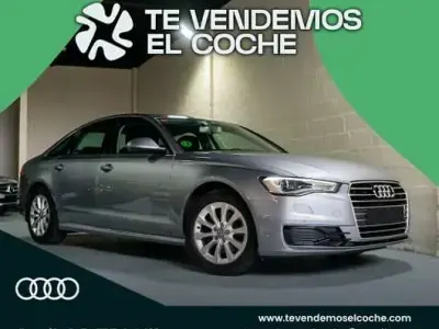 Usado Audi A6 190 CV (139 kW) 2015 Gris Berlina