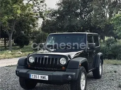 Usado Jeep Wrangler Unlimited Sport 177 CV (130 kW) 2009 Negro SUV