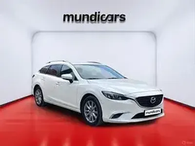 Usado Mazda 6 Style 150 CV (110 kW) 2015 Blanco Familiar