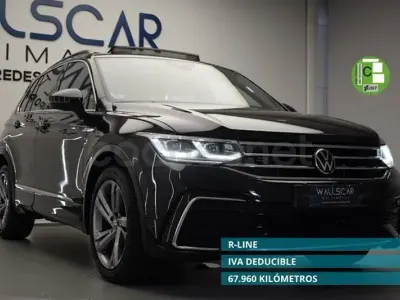 Usado VW Tiguan R-line 150 CV (110 kW) 2023 Negro SUV