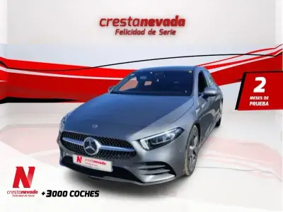 Usado Mercedes A200 AMG line 163 CV (119 kW) 2020 Gris / plata