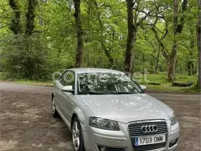 Usado Audi A3 Attraction 150 CV (110 kW) 2005 Gris / plata Utilitario