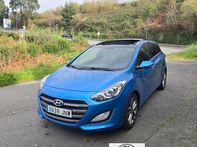 Usado Hyundai i30 GO! 136 CV (100 kW) 2016 Azul Familiar