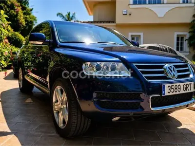 Usado VW Touareg 313 CV (230 kW) 2005 Azul SUV