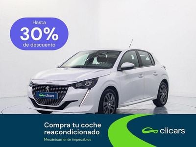 Usado Peugeot 208 Active 100 CV (73 kW) 2021 Blanco Utilitario