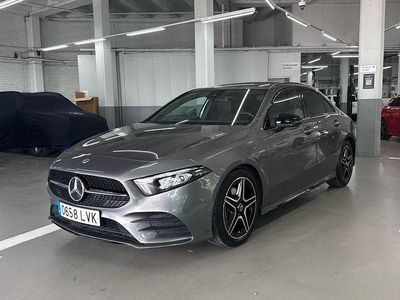 Usado Mercedes A150 150 CV (110 kW) 2021 Gris Berlina