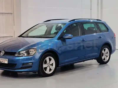 Usado VW Golf VII Advance 116 CV (85 kW) 2017 Azul Familiar