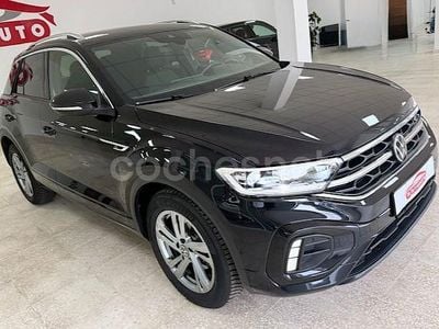 Usado VW T-Roc R-line 116 CV (85 kW) 2023 Negro SUV
