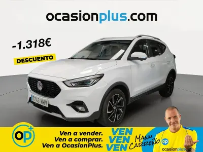Usado MG ZS Luxury 106 CV (77 kW) 2023 Blanco SUV