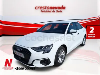 Usado Audi A3 S-Line 110 CV (80 kW) 2023 Blanco Berlina