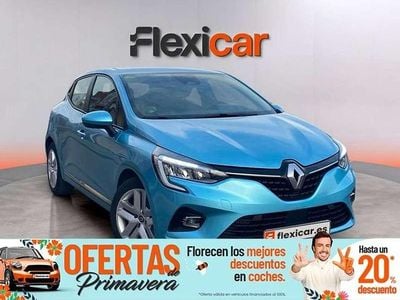Usado Renault Clio V Intens 101 CV (74 kW) 2020 Azul Utilitario