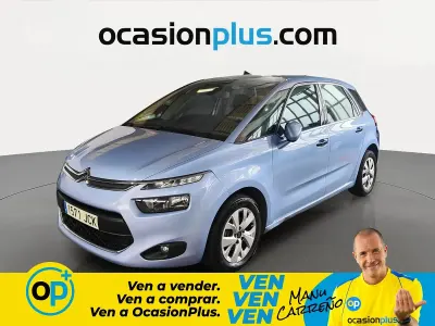 Usado Citroën C4 Intensive 115 CV (84 kW) 2015 Azul Monovolumen