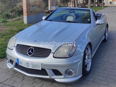 Usado Mercedes SLK32 AMG AMG 354 CV (260 kW) 2001 Gris / plata Descapotable