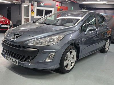 Usado Peugeot 308 Premium 120 CV (88 kW) 2009 Azul Berlina