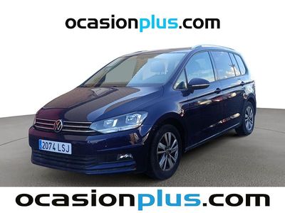 Azul Usado 2021 VW Touran Advance Monovolumen | 30.000 € (Precio justo)