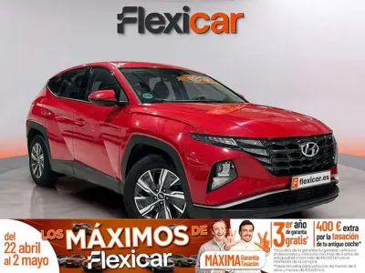 Begagnad Hyundai Tucson 150 HK (110 kW) 2023 Röd SUV