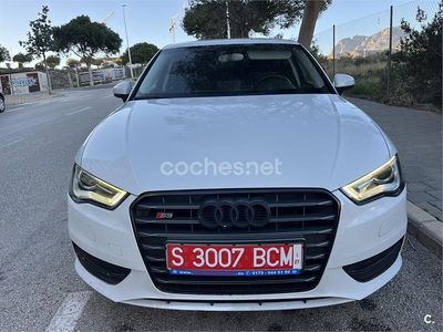 Usado Audi A3 S-Line 110 CV (80 kW) 2014 Blanco Berlina