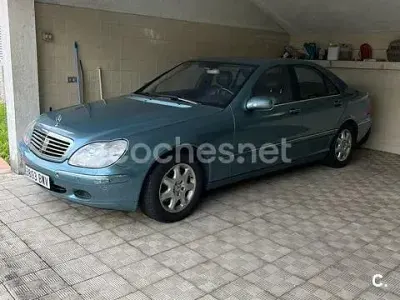 Usado Mercedes S500 306 CV (225 kW) 2002 Azul Berlina