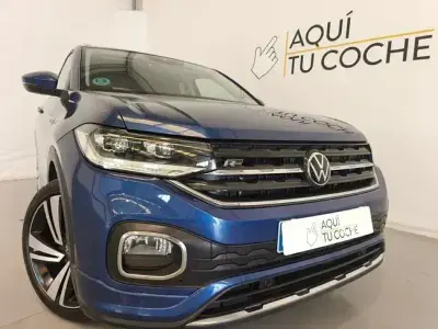 Usado VW T-Cross Sportline 150 CV (110 kW) 2021 Azul SUV
