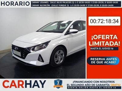 Usado Hyundai i20 101 CV (74 kW) 2021 Blanco Berlina