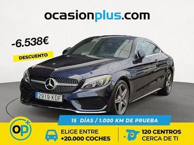 Azul Usado 2016 Mercedes C220 AMG Coupe | 20.362 € (Super precio)