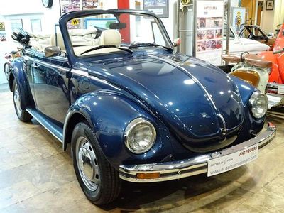 Azul Usado 1976 VW Beetle Karmann Descapotable | 27.000 €