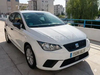 Begagnad Seat Ibiza Reference 95 HK (69 kW) 2018 Vit Halvkombi