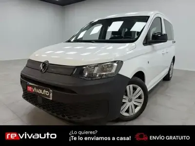 Usado VW Caddy 122 CV (89 kW) 2022 Blanco Monovolumen