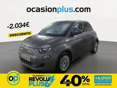 Usado Fiat 500e 86 kW (118 CV) 2023 Gris Utilitario
