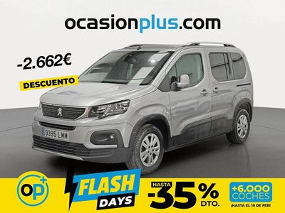 Gris Usado 2021 Peugeot Rifter Allure Monovolumen | 14.990 € (Precio justo)