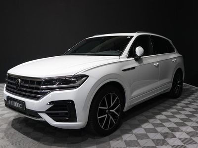Blanco Usado 2021 VW Touareg R-line SUV | 46.700 € (Precio justo)