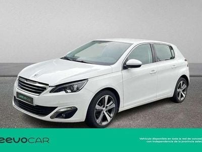 Usado Peugeot 308 Allure 131 CV (96 kW) 2015 Blanco Utilitario
