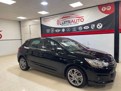 Usado Citroën C4 PureTech 130 CV (95 kW) 2014 Negro Berlina